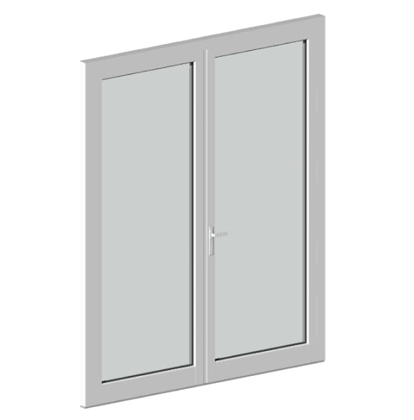ДВУСТВОРЧАТАЯ ПРОТИВОПОЖАРНАЯ ДВЕРЬ